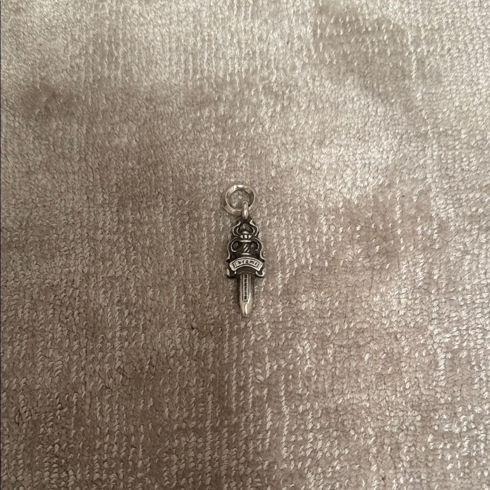 Chrome Hearts Silver Dagger Pendant